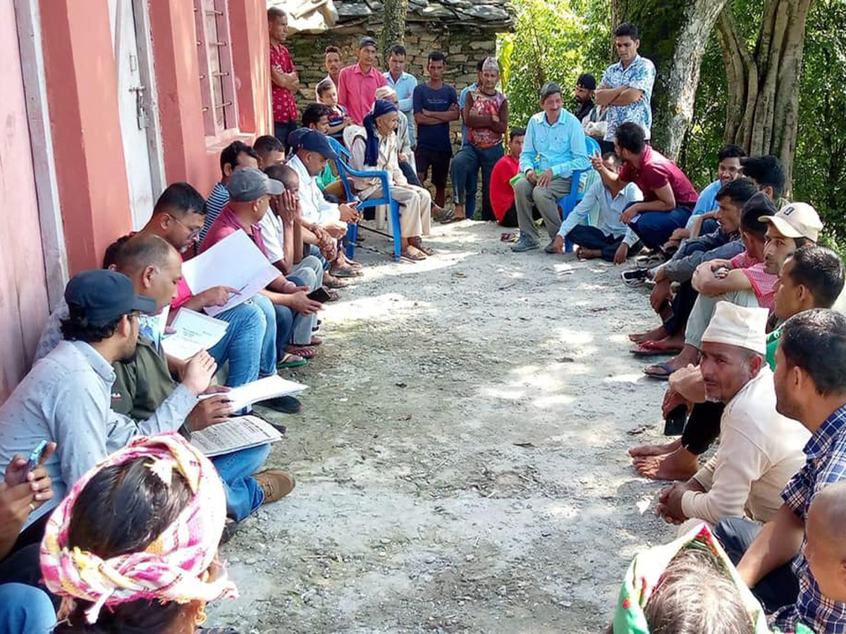 बैतडीको डिलाशैनीमा स्थानीयद्वारा जमीन दान : प्रशासकीय भवन, अस्पातल र प्रहरीचौकी निर्माण गरिने 